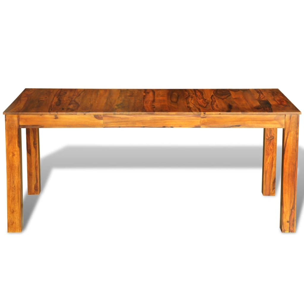 vidaXL Spisebord heltre indisk rosentre 180x85x76 cm