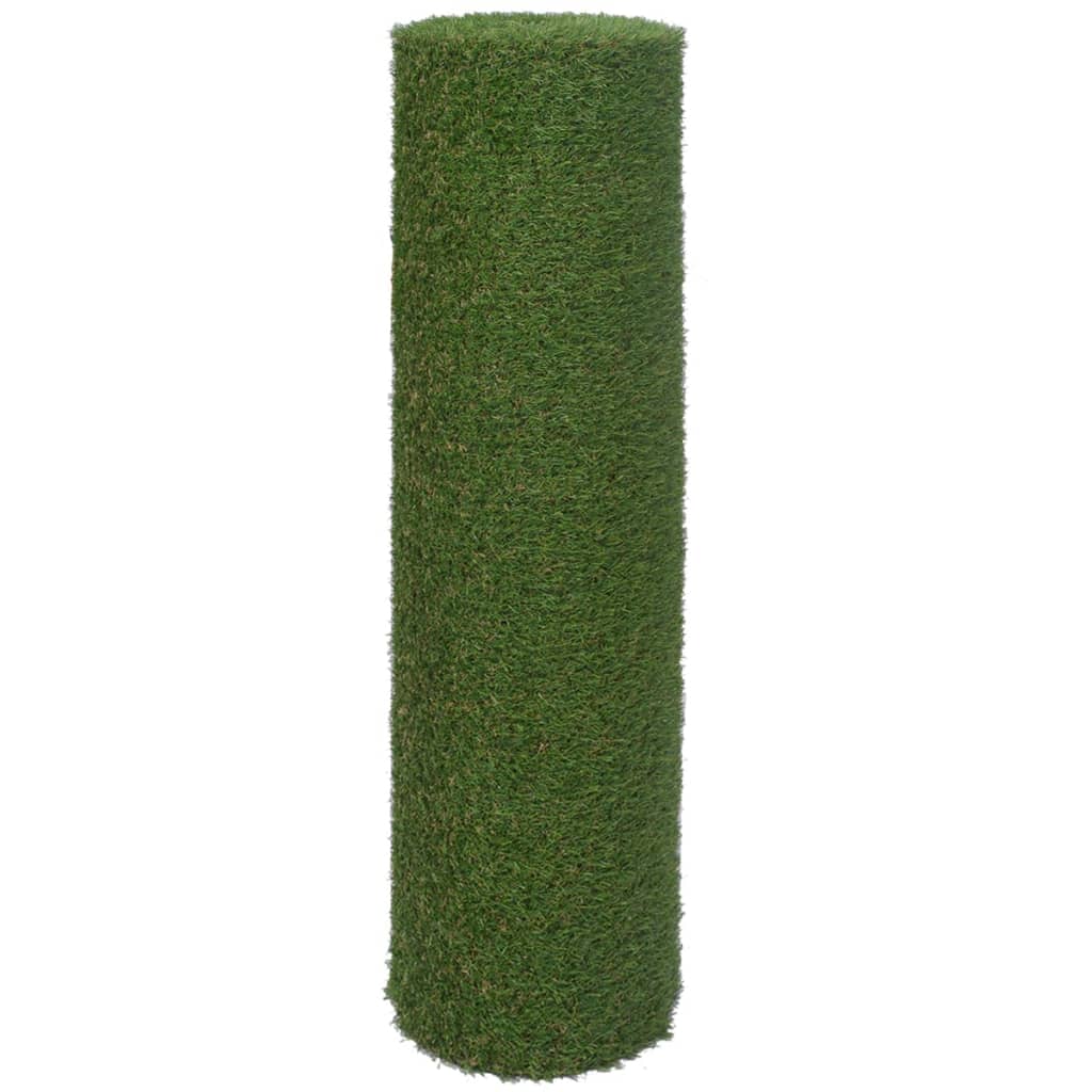 vidaXL Kunstgress 1,5x5 m / 20-25 mm grønn