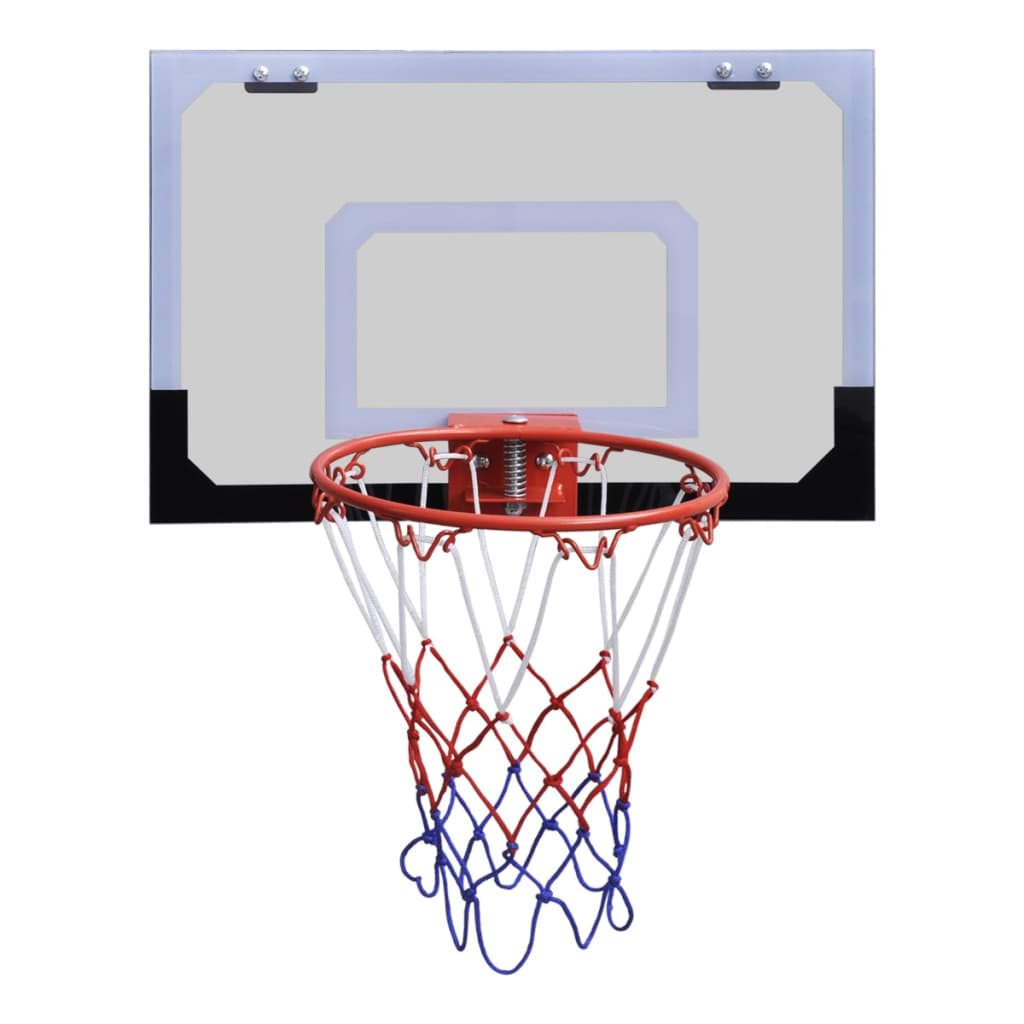 vidaXL Innendørs basketballsett med kurv, ball og pumpe