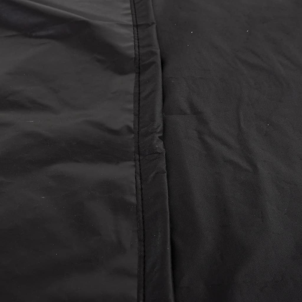 vidaXL L-formet sofatrekk svart 215x215x80 cm 420D Oxford