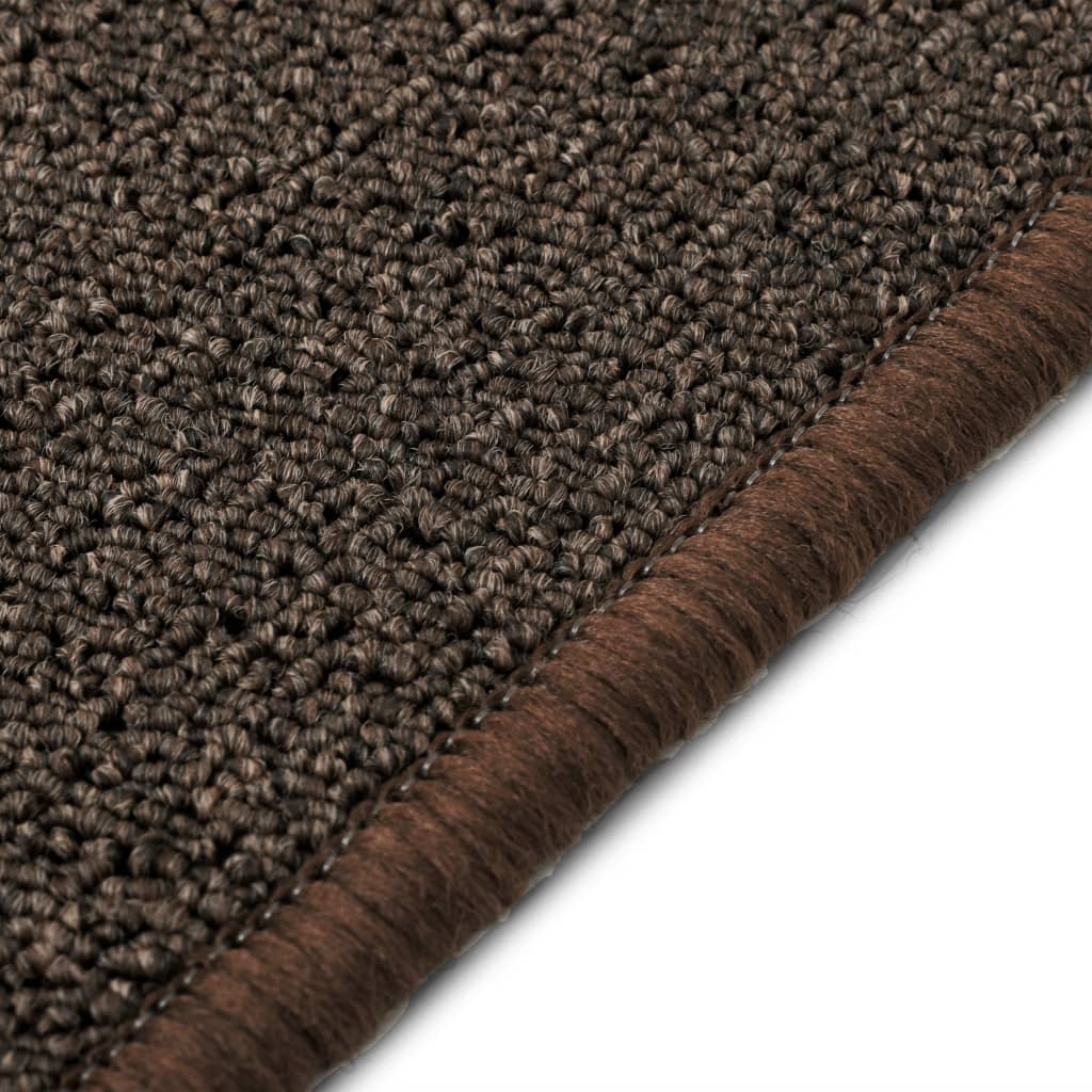 vidaXL Tuftet teppe 160x230 cm brun