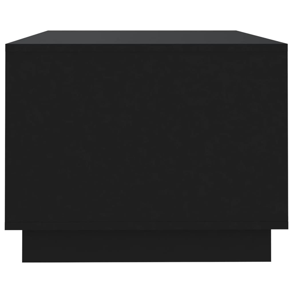 vidaXL Salongbord svart 102x55x43 cm sponplate