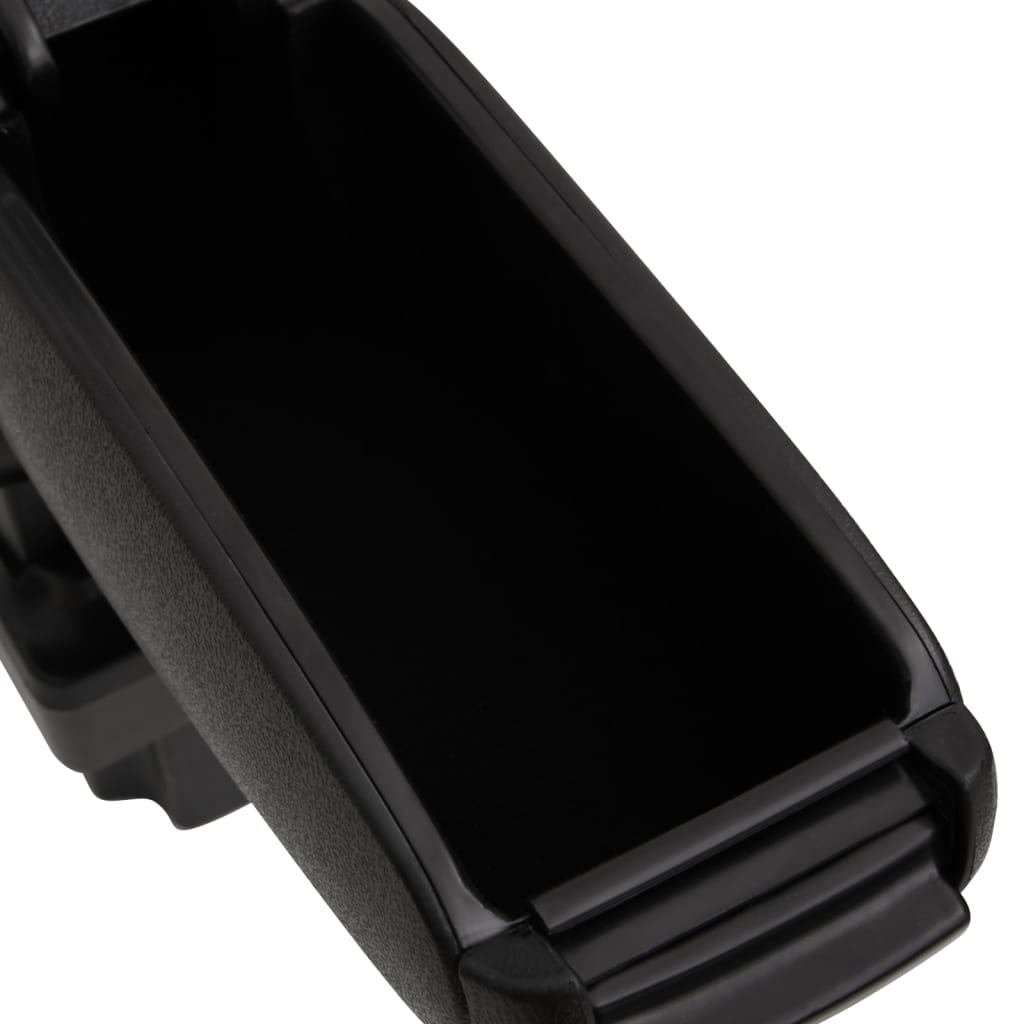 vidaXL Bilarmlener svart 11,5x32x(30-50) cm ABS