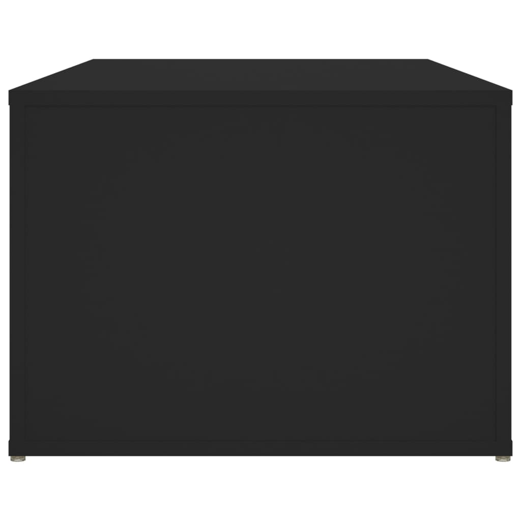 vidaXL Salongbord svart 100x50x36 cm konstruert tre