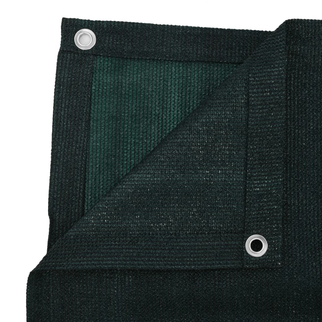vidaXL Teltteppe 400x800 cm mørkegrønn HDPE