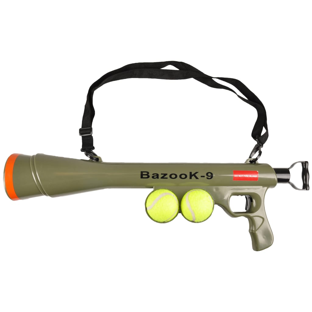 Beeztees Ballpistol BazooK-9 med 2 tennisballer 517029