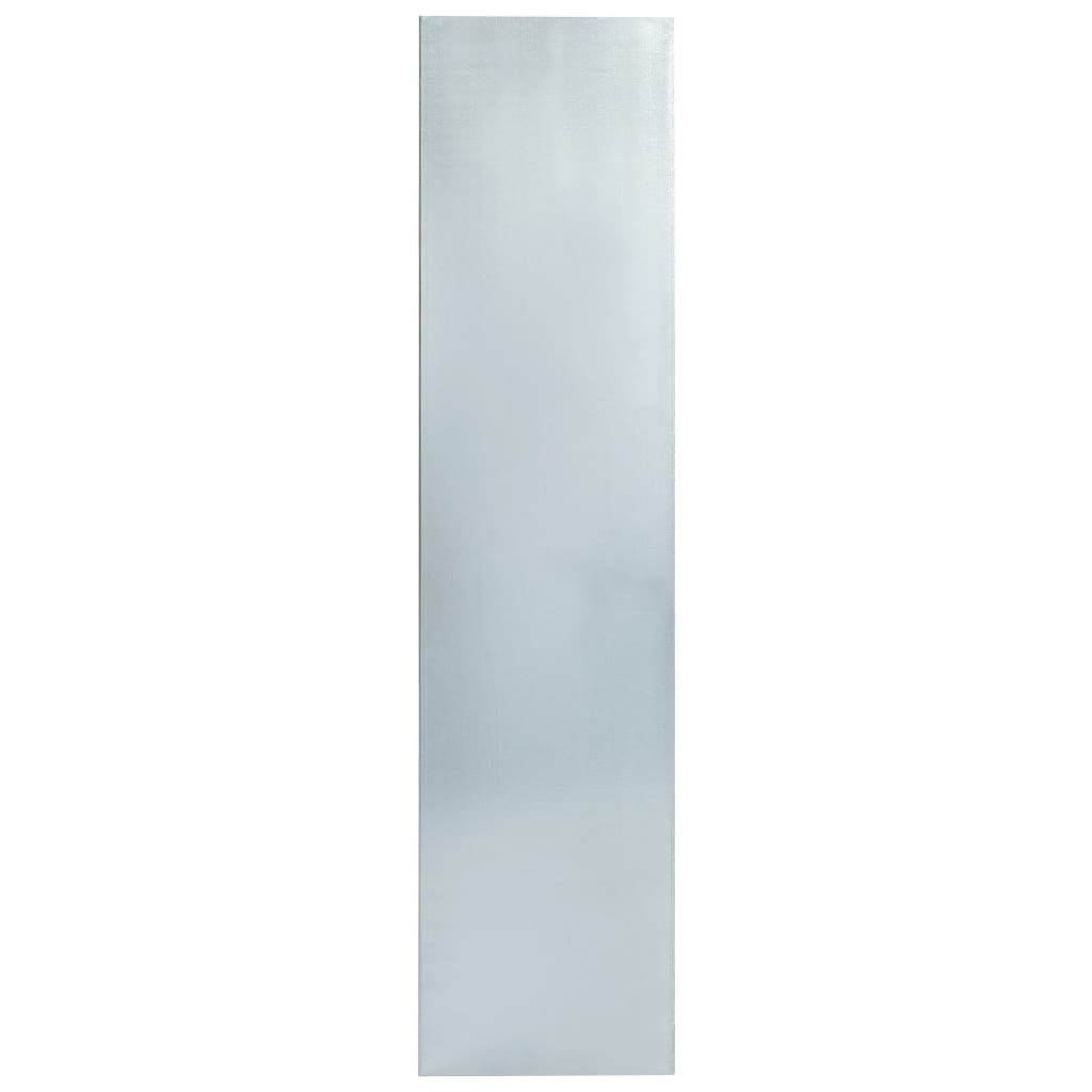 vidaXL Sneglegjerde galvanisert stål 261x25 cm