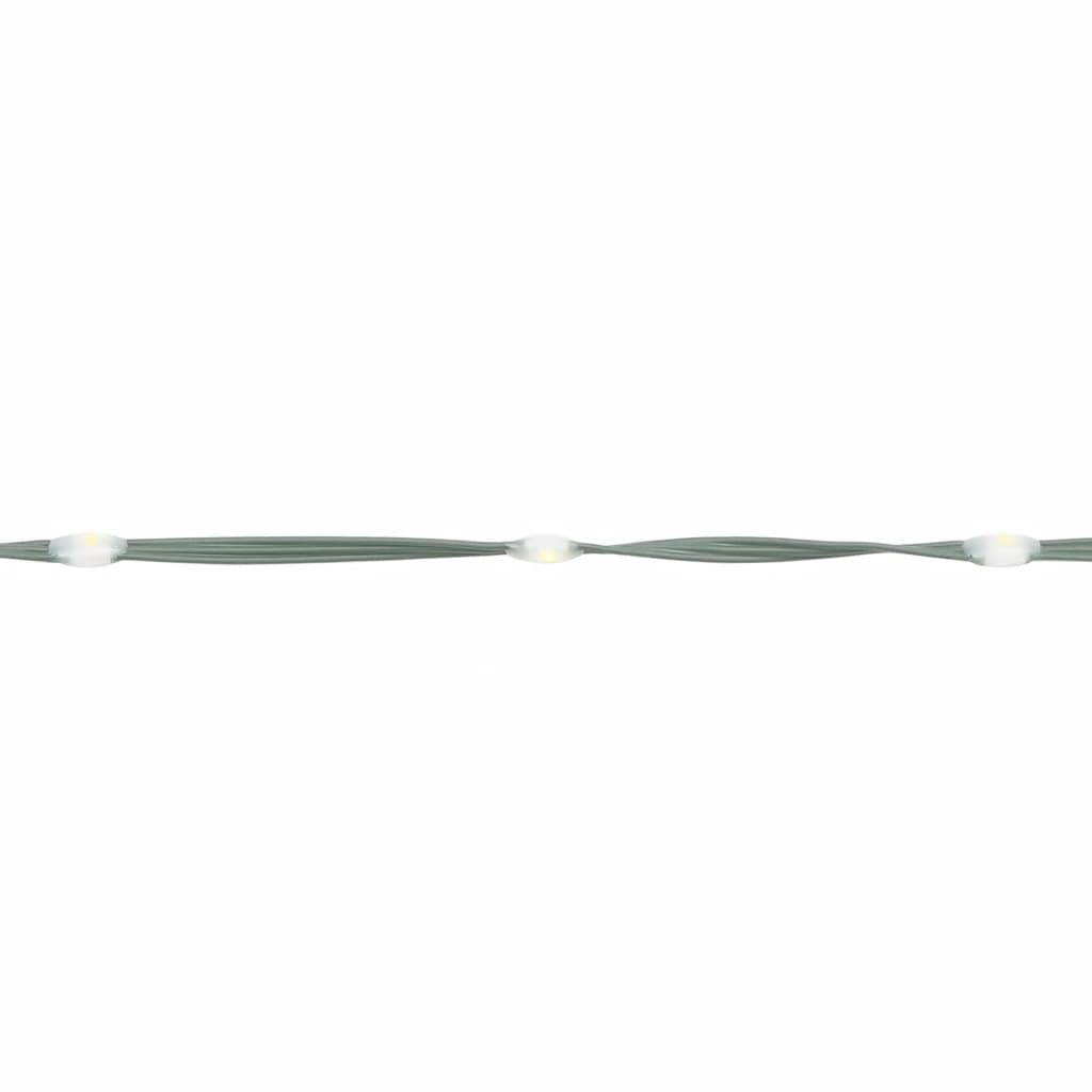 vidaXL Juletre på flaggstang 3000 lysdioder kaldhvit 800 cm