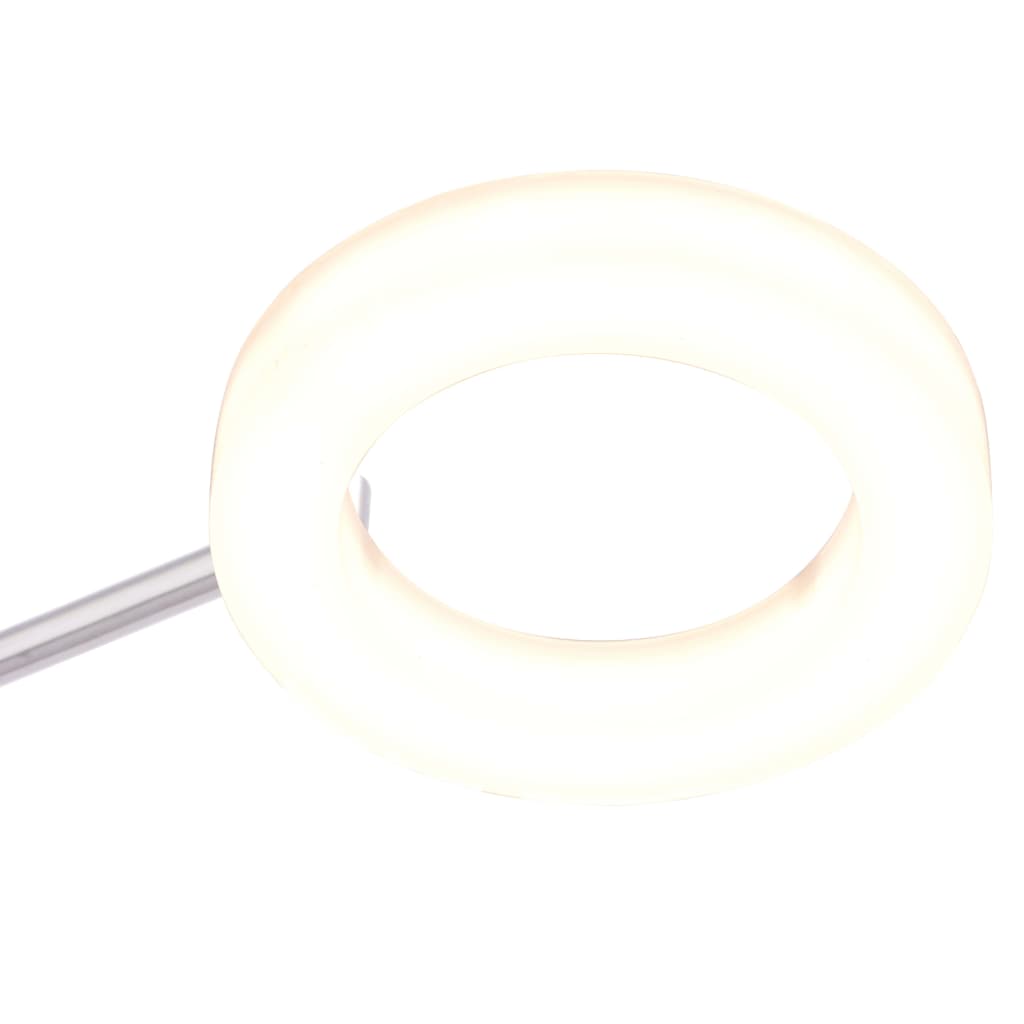 vidaXL LED-taklampe med 3 lys varmhvit