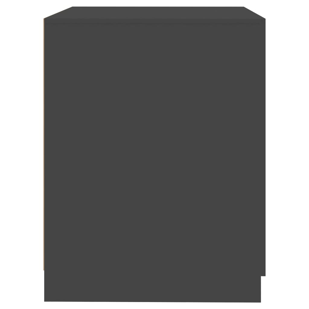 vidaXL Vaskemaskinskap grå 71x71,5x91,5 cm