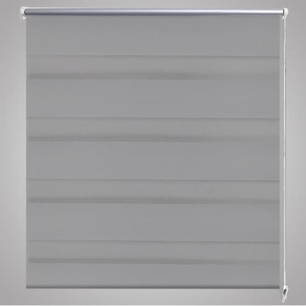 vidaXL Rullegardiner sebramønstret 70 x 120 cm grå