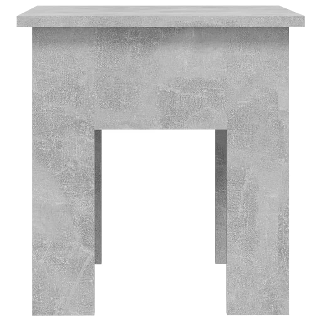 vidaXL Salongbord betonggrå 40x40x42 cm sponplate
