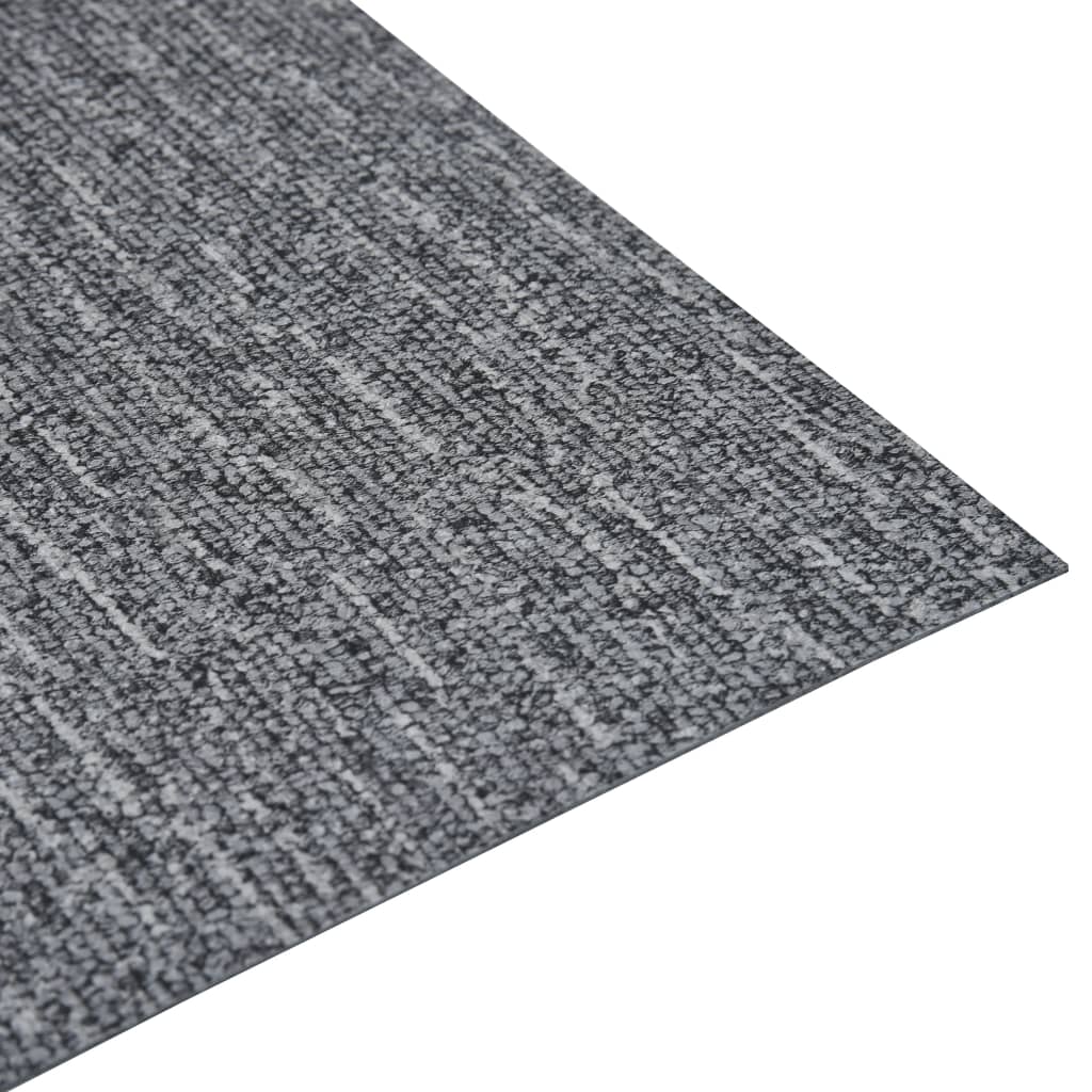 vidaXL Selvklebende gulvplanker 5,11 m² PVC grå