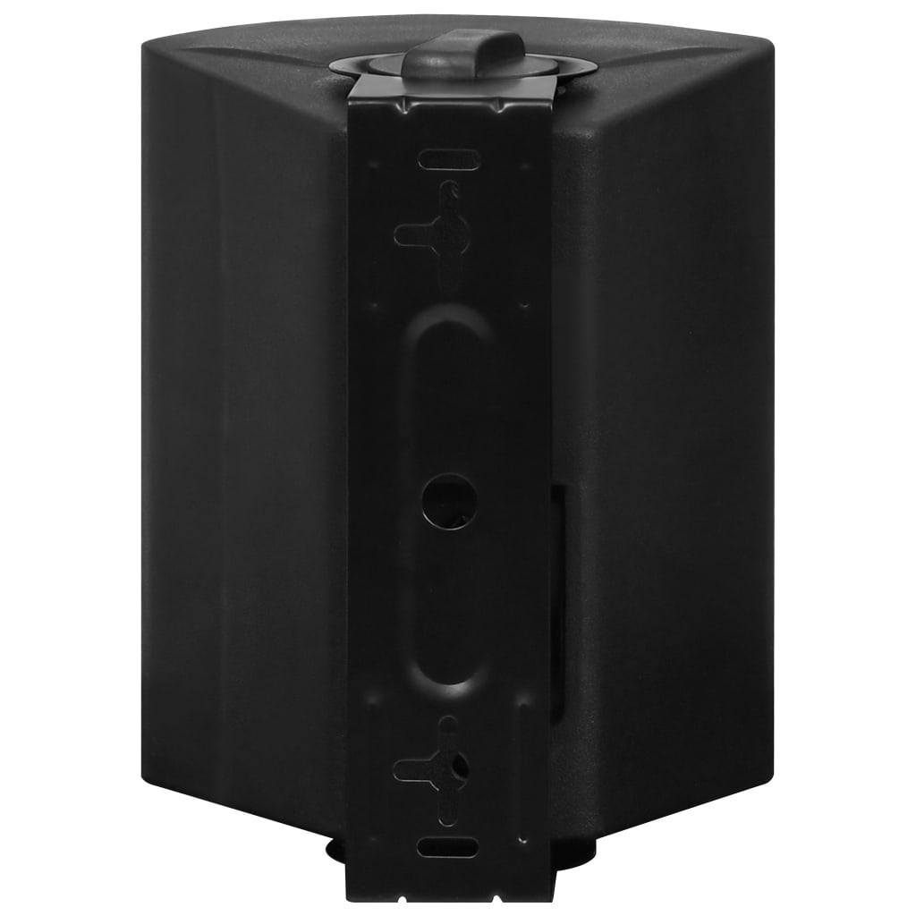 vidaXL Vegghengte stereohøyttalere 2 stk svart innendørs utendørs 80 W