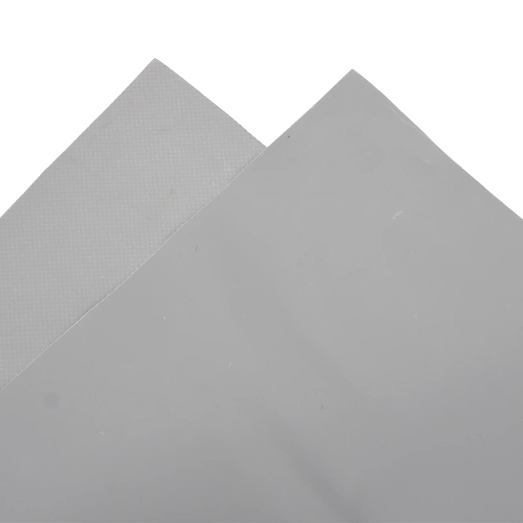 vidaXL Presenning grå 5x8 m 650 g/m²