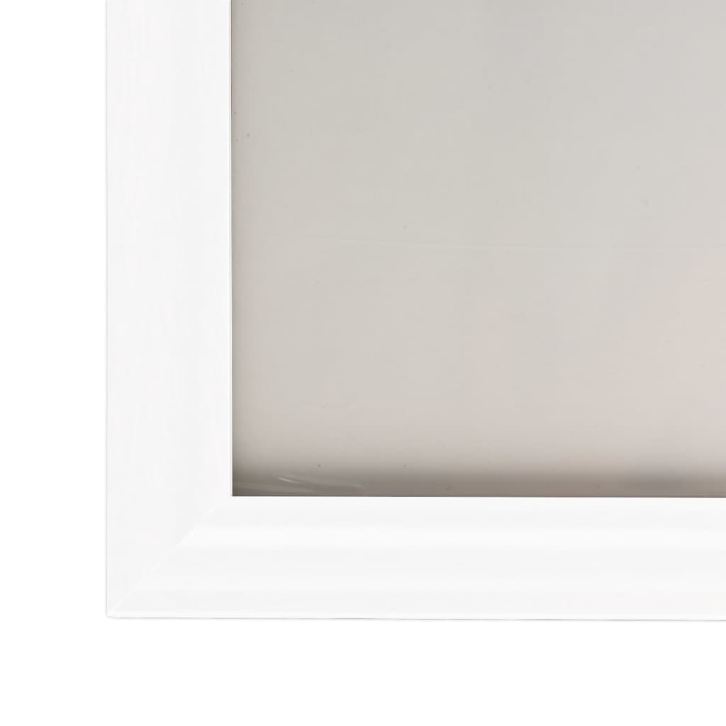 vidaXL Fotorammekollasje for vegg eller bord 3 stk 59,4x84 cm MDF hvit