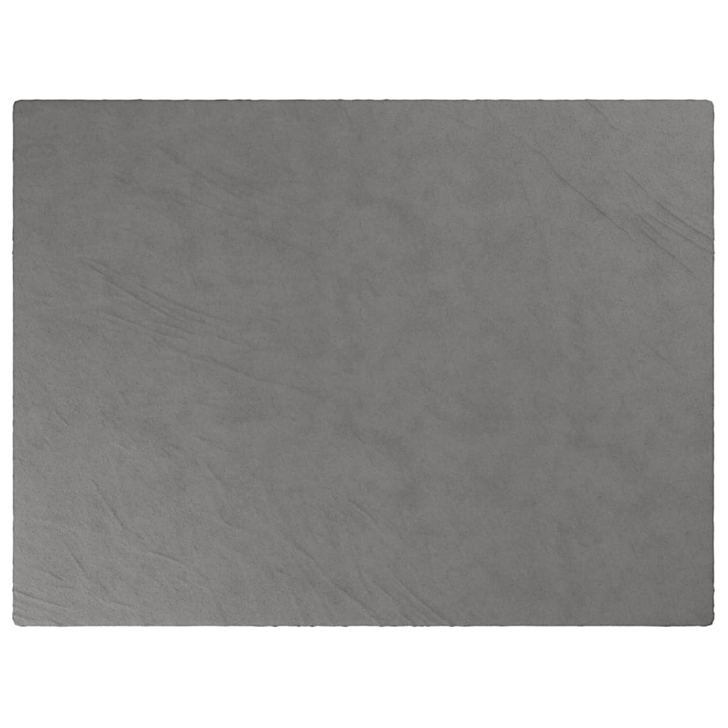 vidaXL Vektdyne med trekk grå 150x200 cm 7 kg stoff