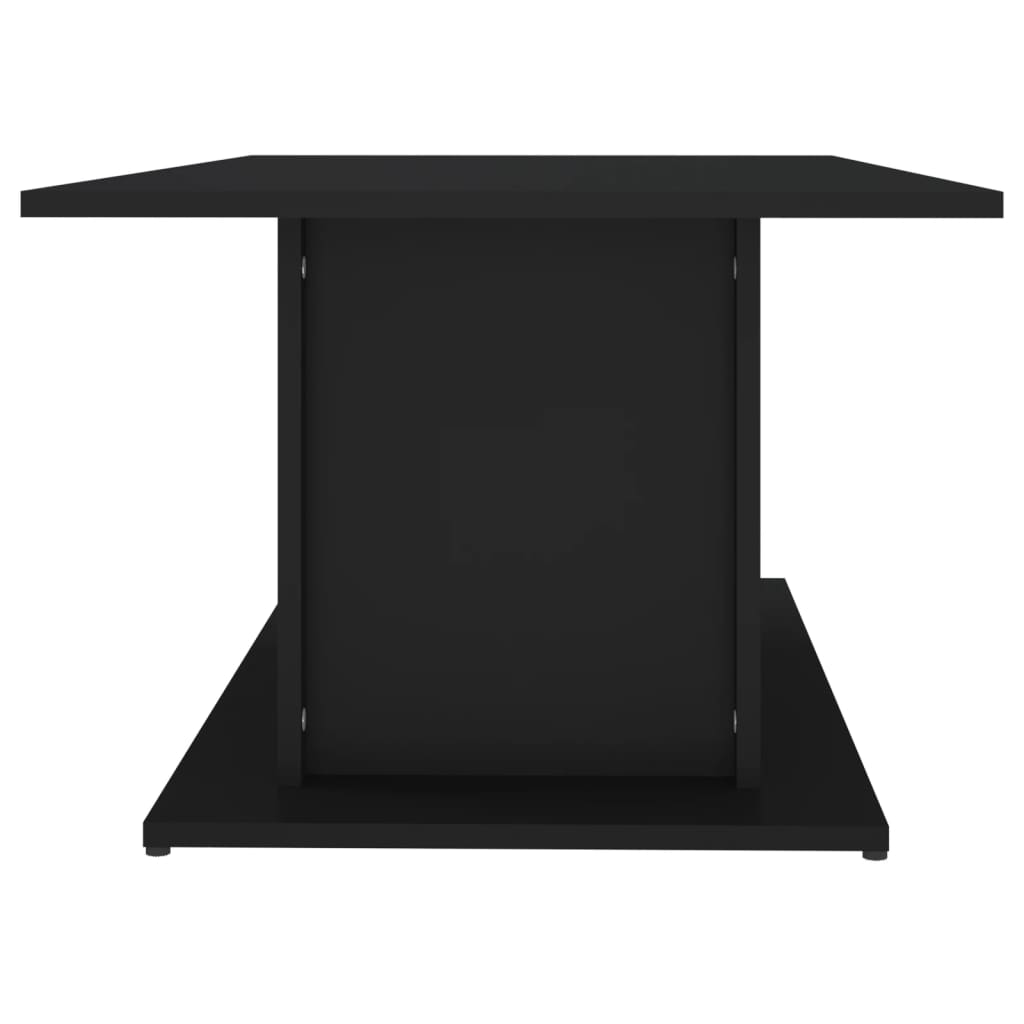 vidaXL Salongbord svart 102x55,5x40 cm sponplate