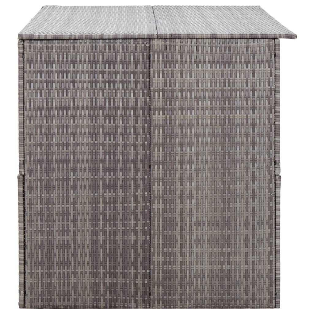 vidaXL Putekasse 150x100x100 cm polyrotting grå