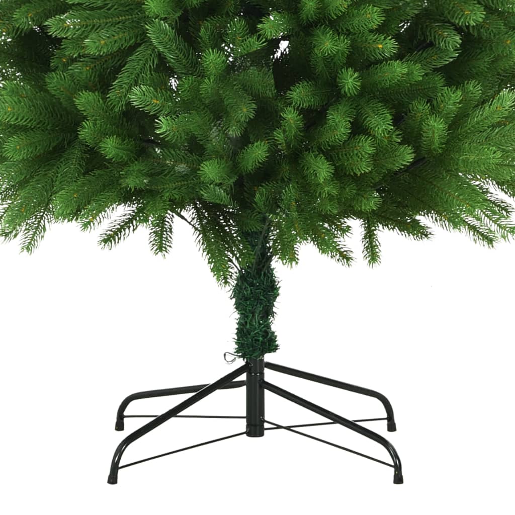 vidaXL Kunstig juletre livaktige nåler 240 cm grønn