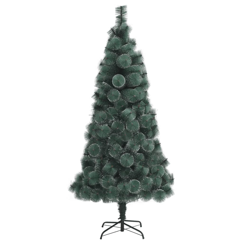 vidaXL Kunstig juletre med stativ grønn 240 cm PET