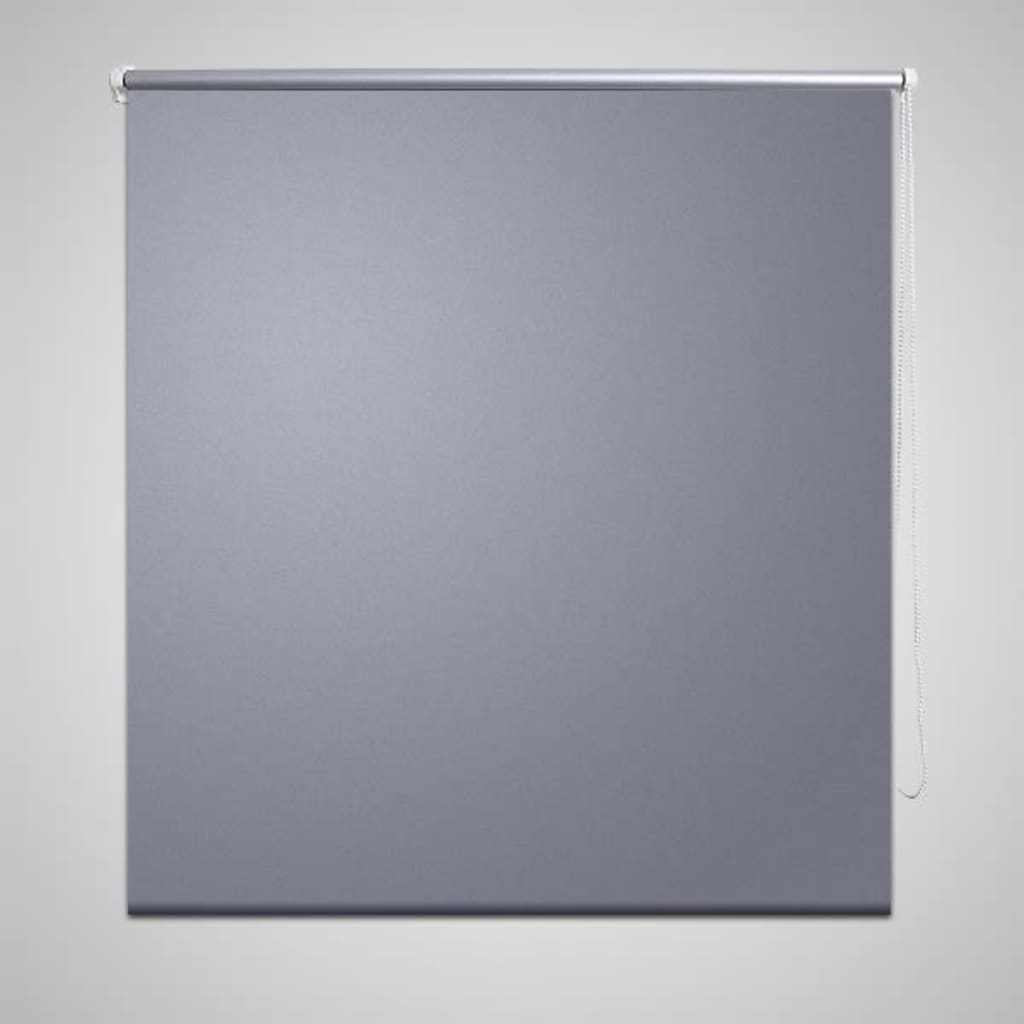 Rullegardin Blackout 120 x 175 cm Grå