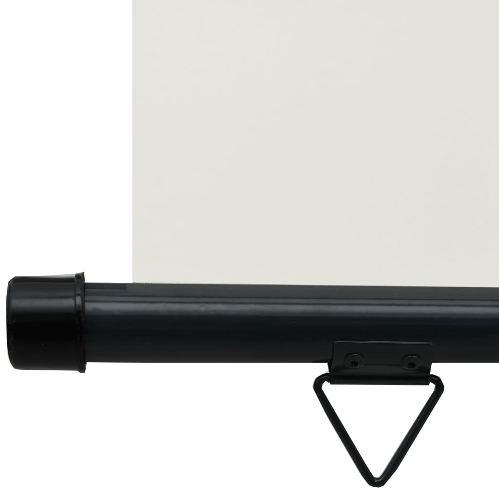 vidaXL Sidemarkise for balkong 140x250 cm kremhvit
