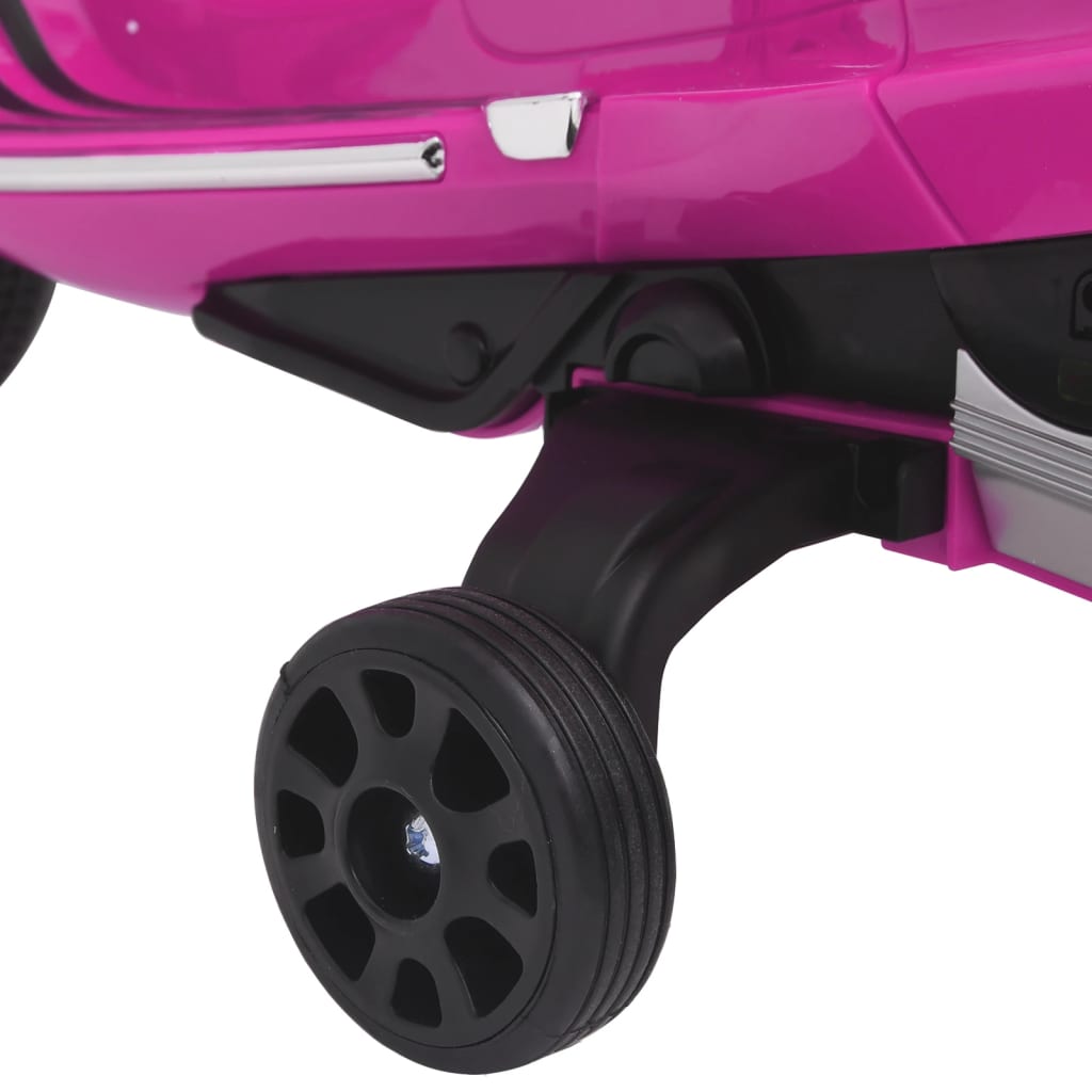 vidaXL Elektrisk lekescooter Vespa GTS300 rosa
