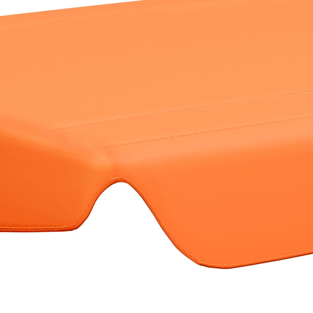 vidaXL Erstatningsbaldakin hagehuske oransje 150/130x105/70 cm