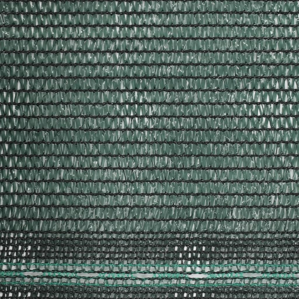 vidaXL Tennisskjerm HDPE 1x100 m grønn