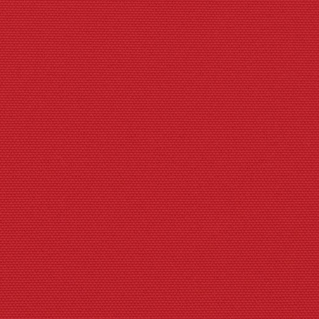 vidaXL Uttrekkbar sidemarkise 220x1000 cm rød