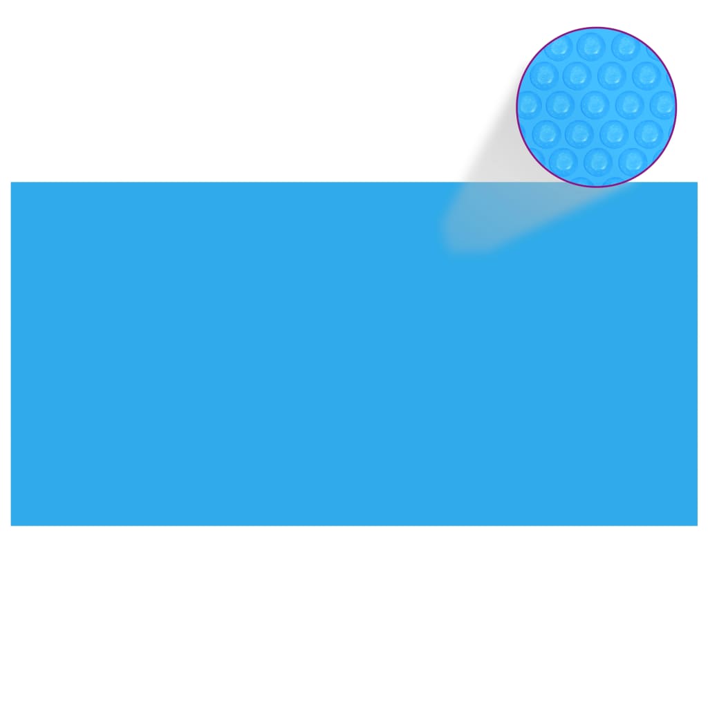 vidaXL Bassengtrekk blå 975x488 cm PE