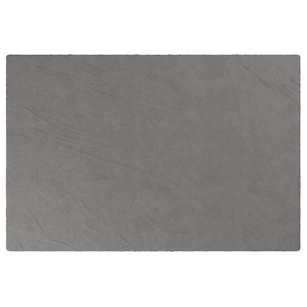 vidaXL Vektdyne med trekk grå 120x180 cm 5 kg stoff