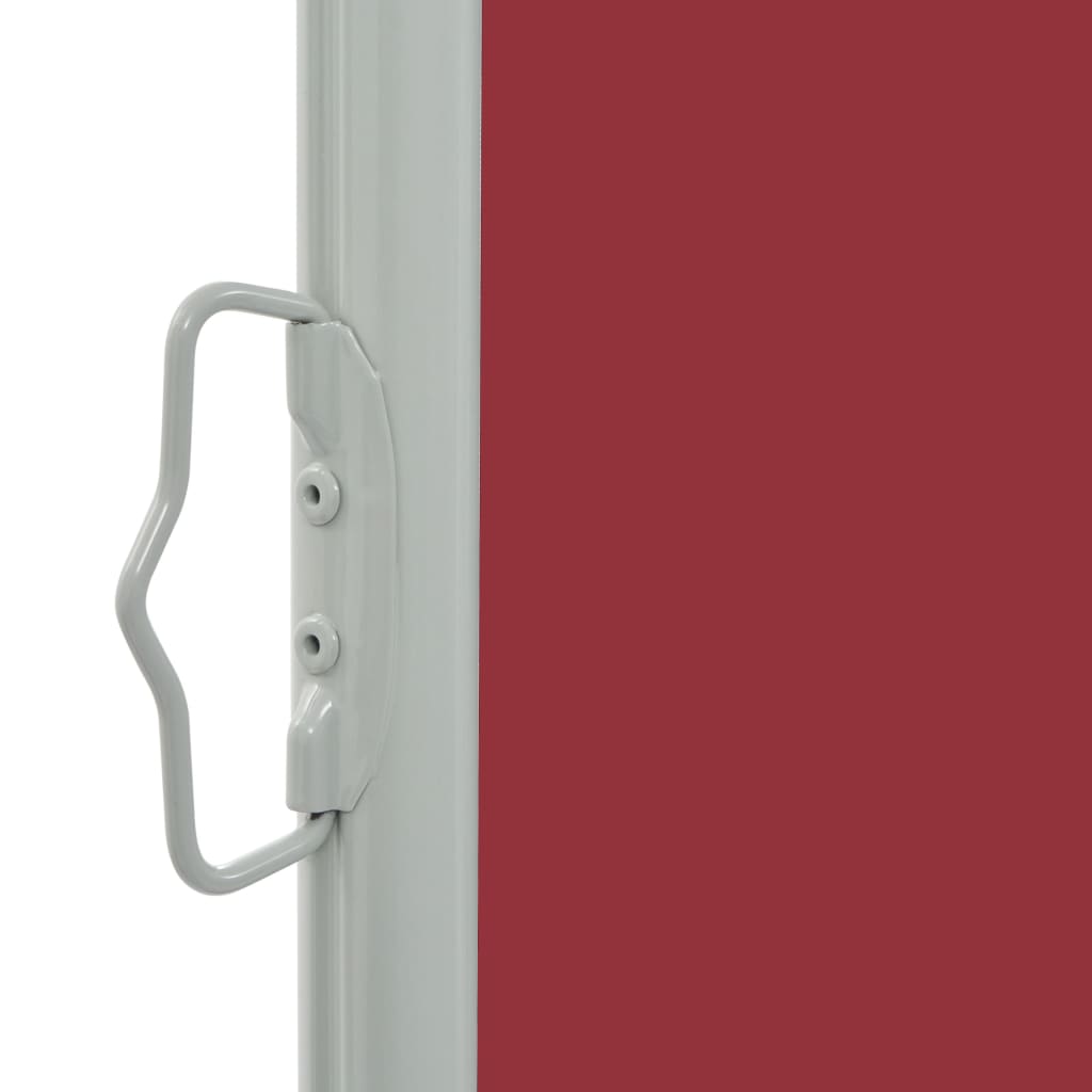vidaXL Uttrekkbar sidemarkise 60x300 cm rød