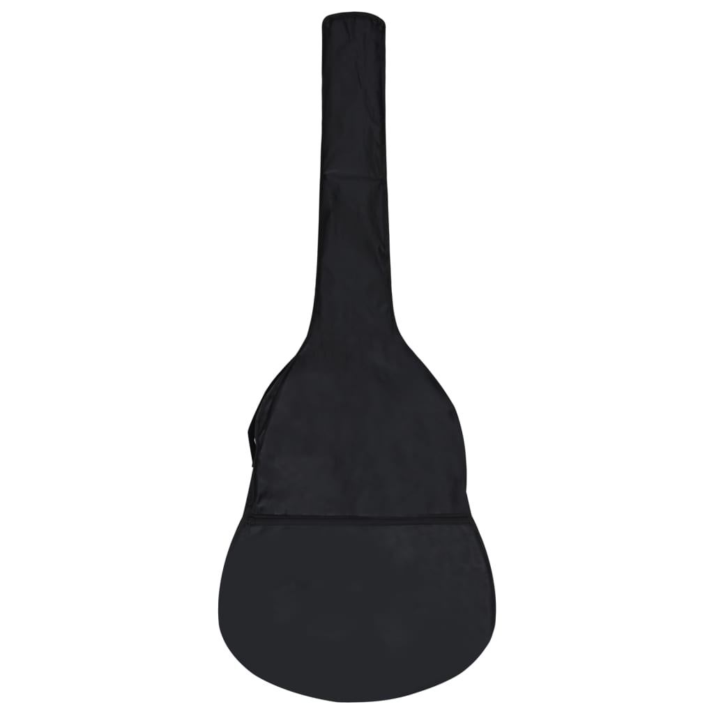 vidaXL Gitarveske for 3/4 klassisk gitar svart 94x35 cm stoff