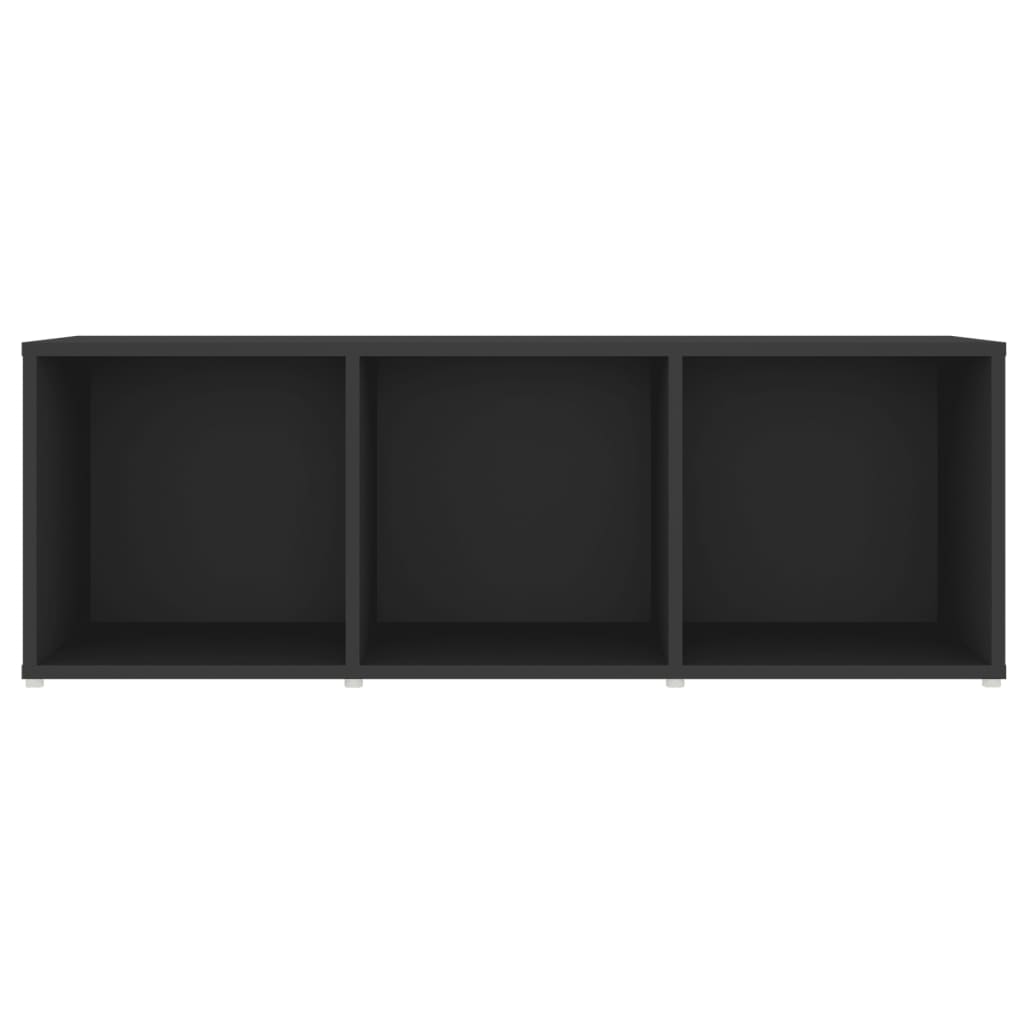 vidaXL TV-benker 3 stk grå 107x35x37 cm sponplate