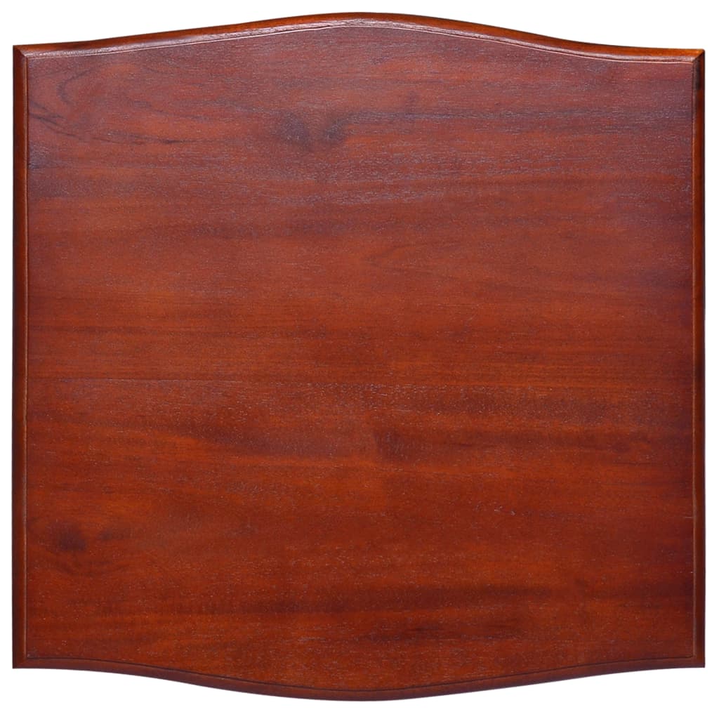 vidaXL Nattbord klassisk brun heltre mahogni