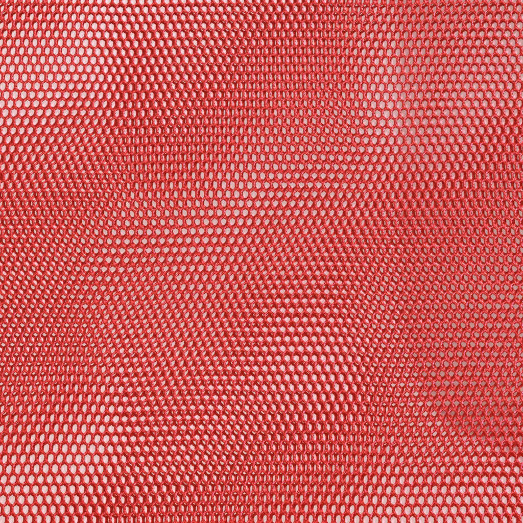 vidaXL Kontorstol justerbar høyde rød netting stoff