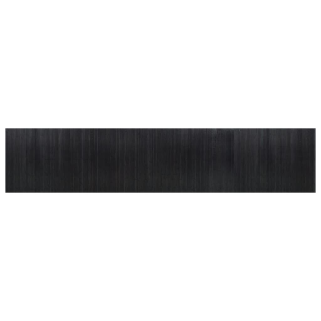 vidaXL Romdeler svart 165x800 cm bambus