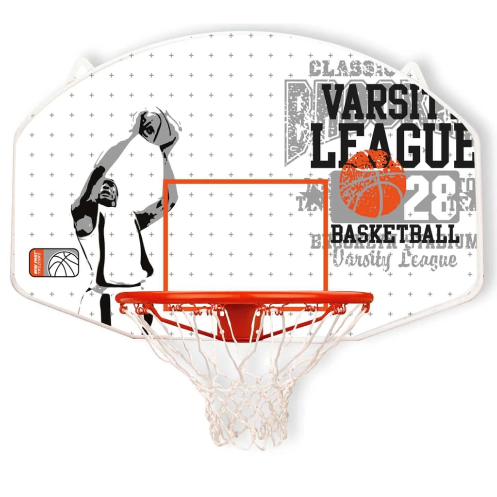 New Port Basketballbrett med kurv fiberglass 16NY-WGO-Uni