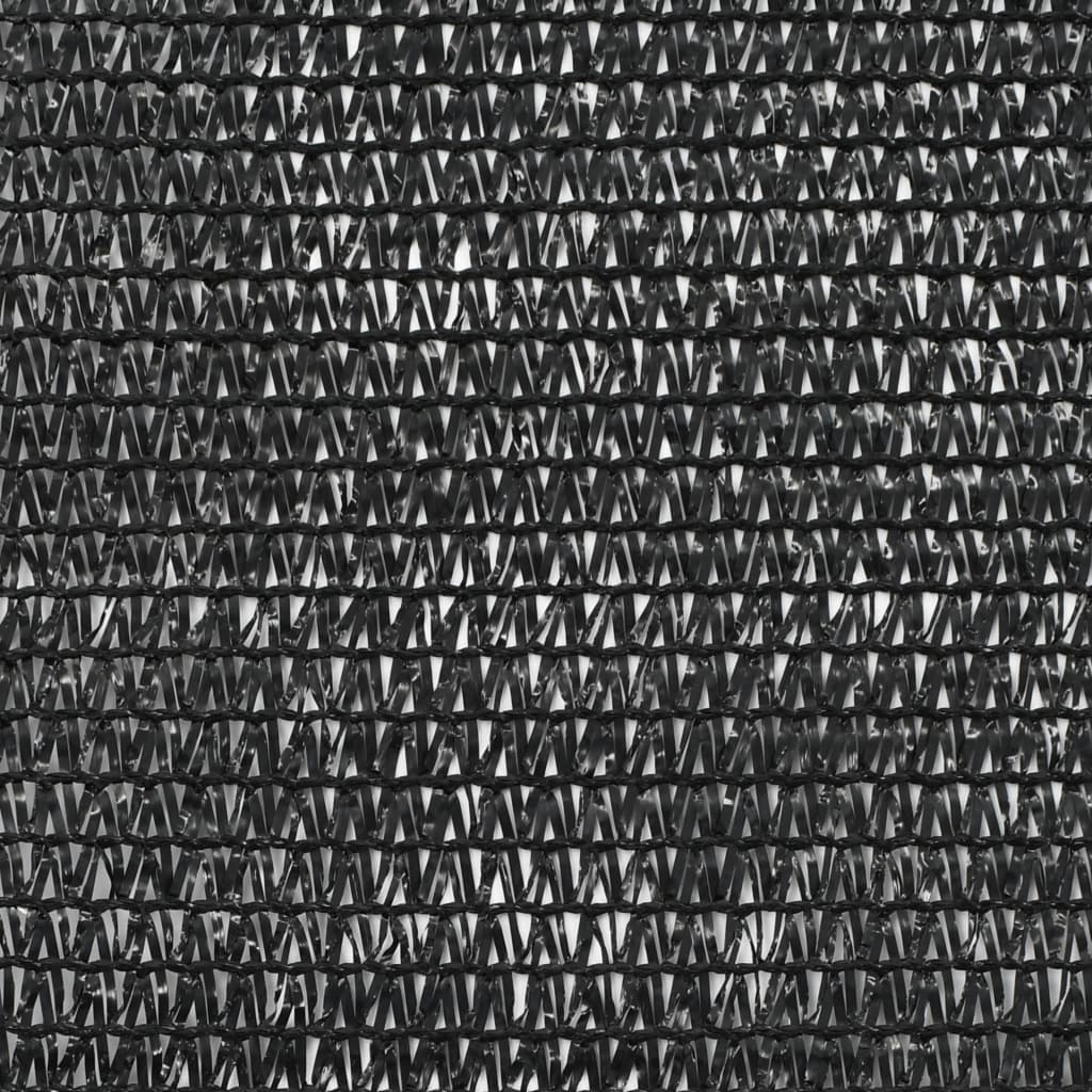 vidaXL Tennisskjerm HDPE 1,8x100 m svart