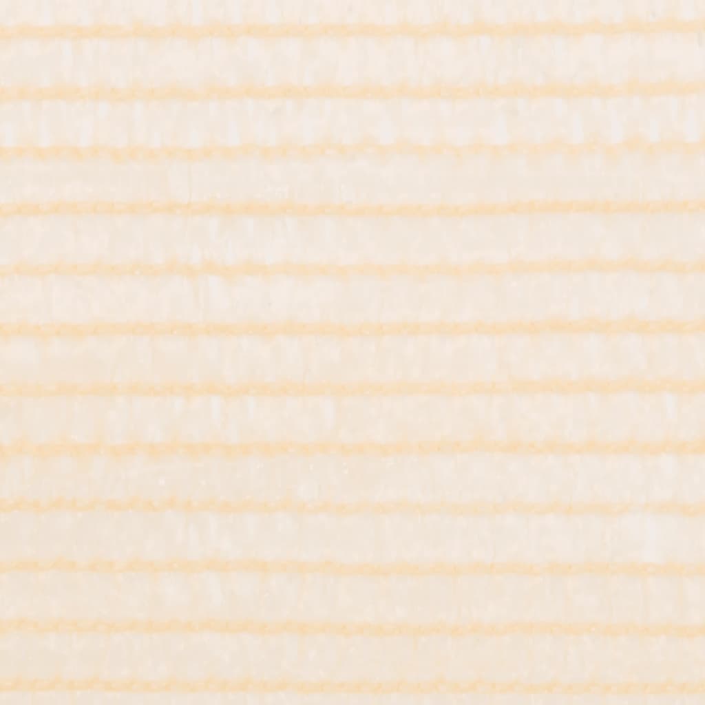 vidaXL Skjermnett HDPE 2x10 m beige
