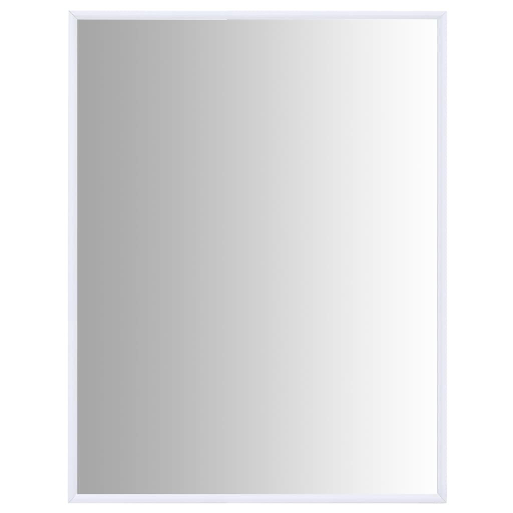 vidaXL Speil hvit 80x60 cm