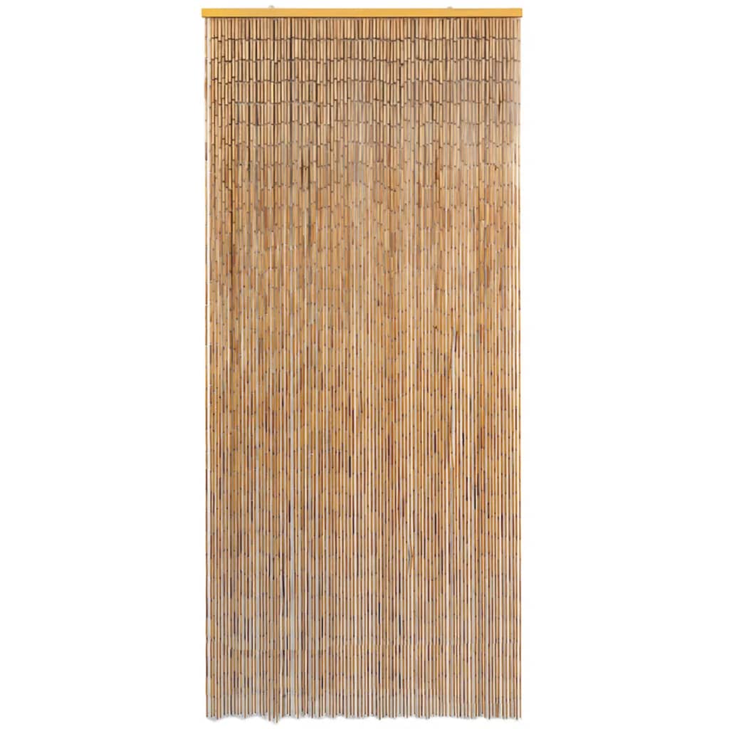 vidaXL Insektdør gardin bambus 90x220 cm