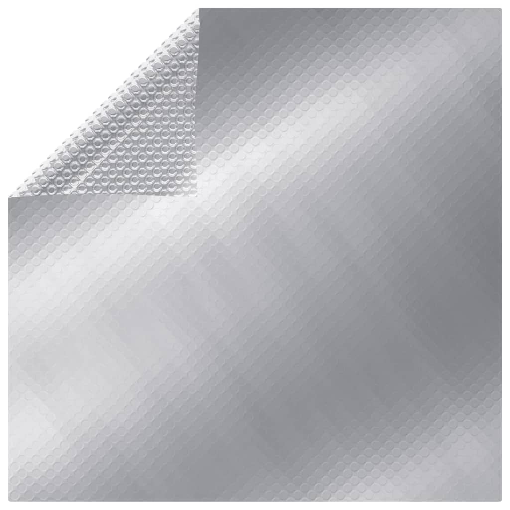 vidaXL Bassengtrekk sølv 549x274 cm PE