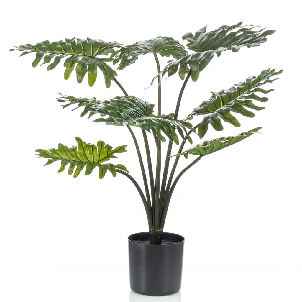Emerald Kunstig plante Philodendron med potte 60 cm