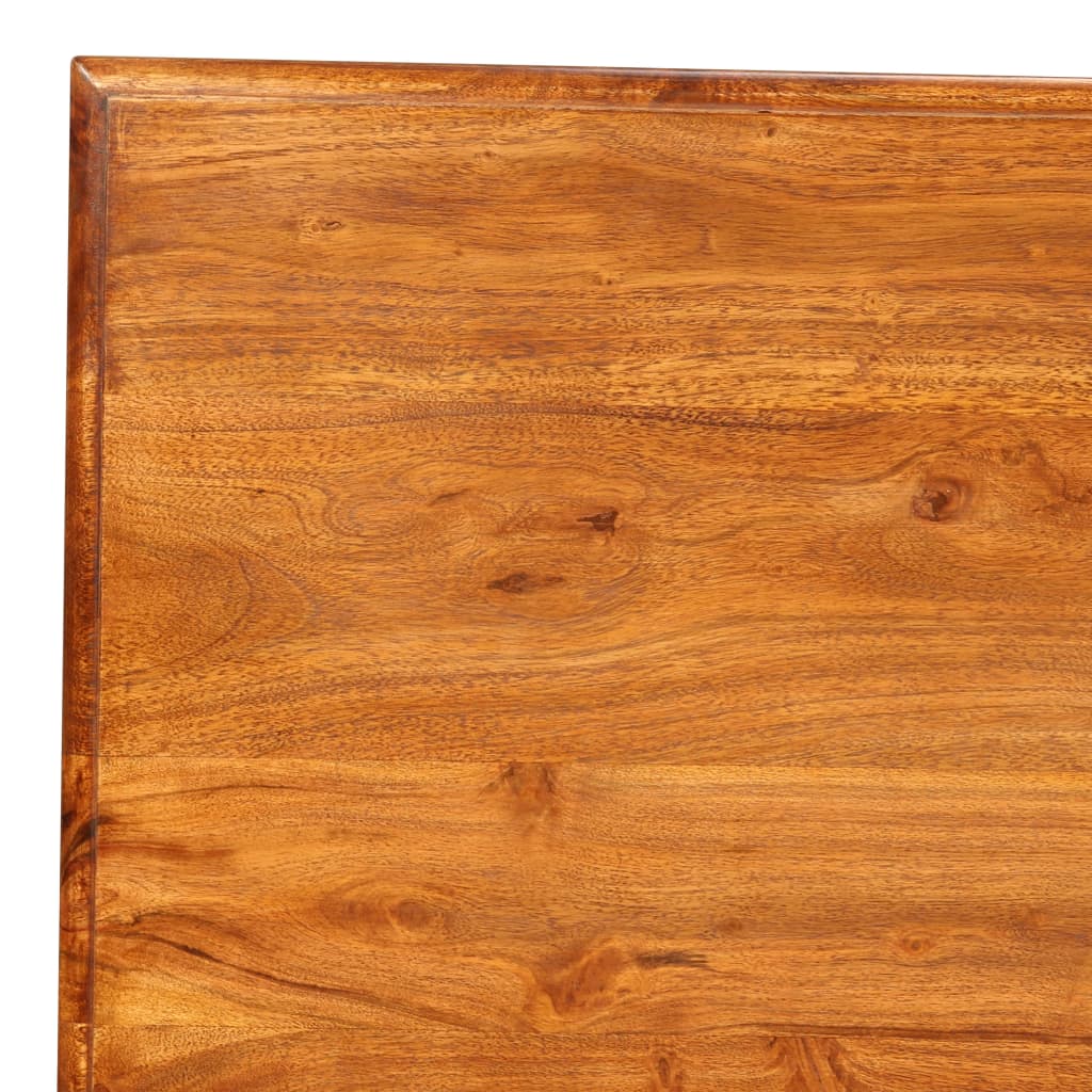 vidaXL Spisebord heltre med honningfinish 180x90x76 cm