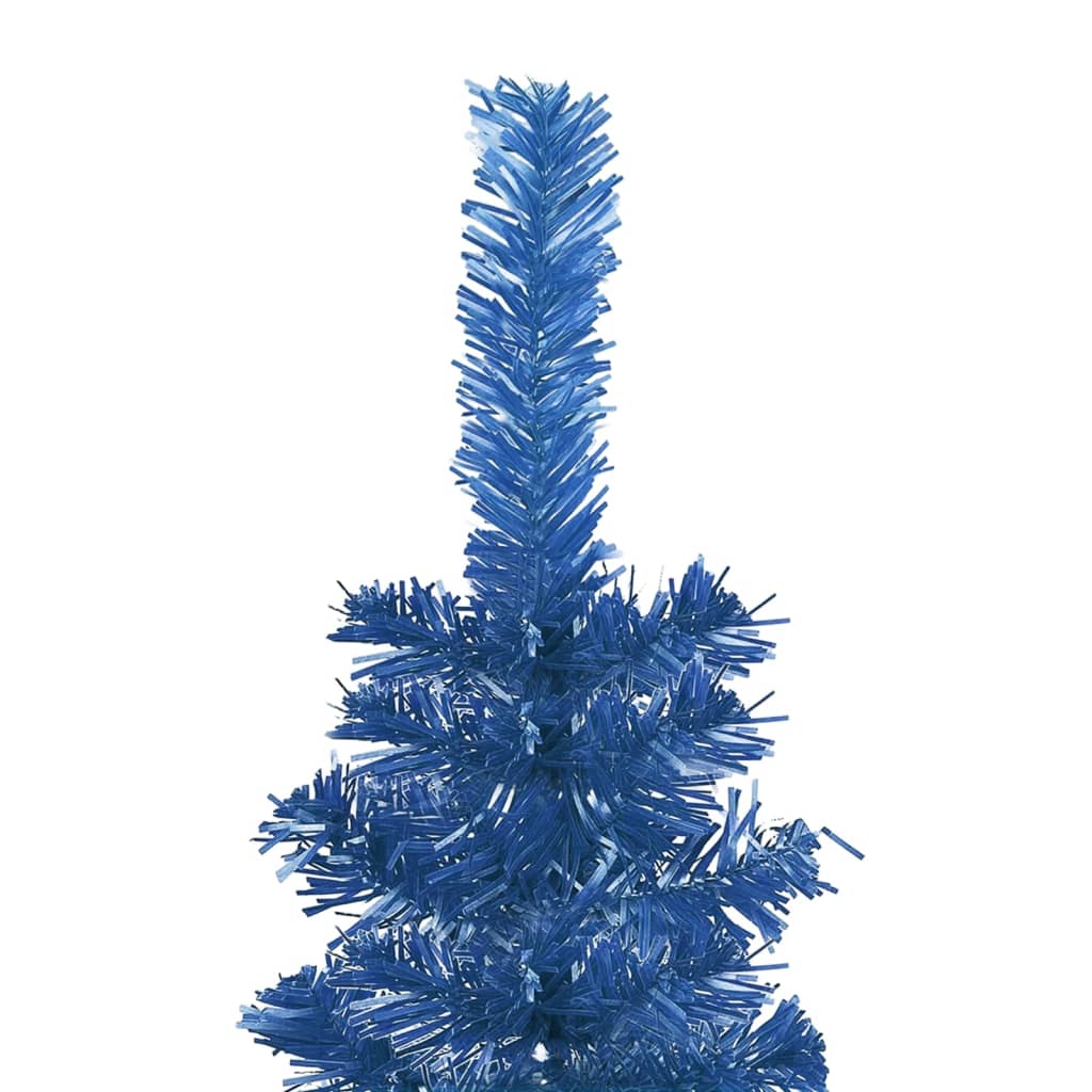 vidaXL Slankt juletre blå 180 cm