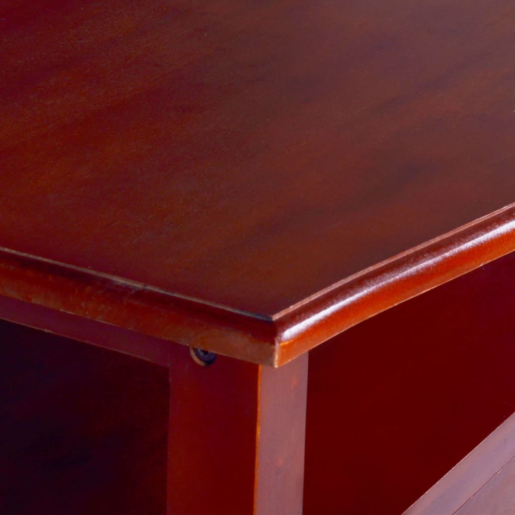 vidaXL Salongbord klassisk brun 90x50x40 cm heltre mahogni