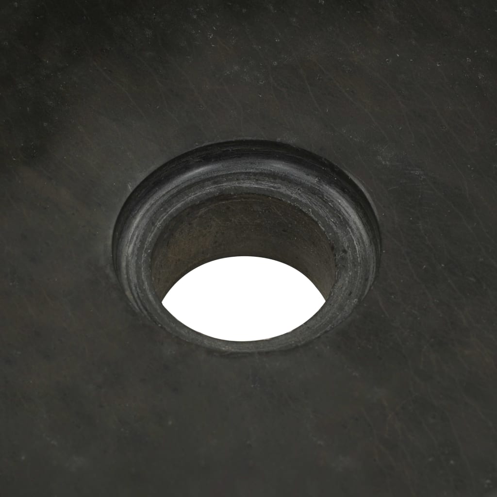 vidaXL Vask 30x30x15 cm elvestein svart
